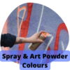 Stationery Spray & Art Powder Colours